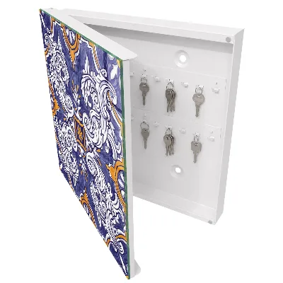 Caixa para chaves Ornamento de planta