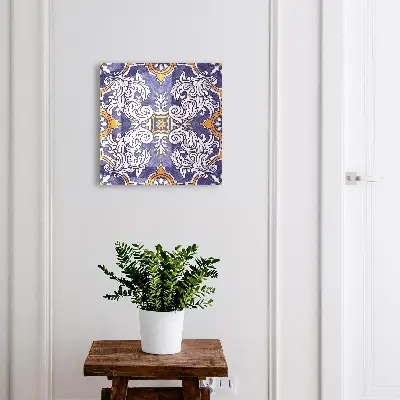 Caixa para chaves Ornamento de planta