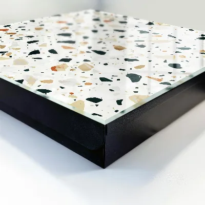Caixa para chaves Padrão terrazzo
