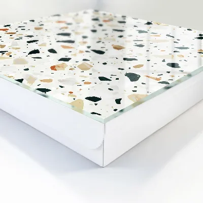 Caixa para chaves Padrão terrazzo