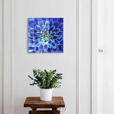 Caixa para chaves Flor azul