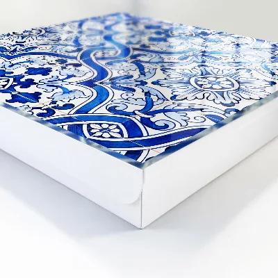 Caixa de chaves Azulejos decorativos
