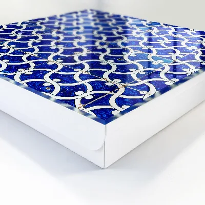 Caixa para chaves Azulejos geométricos