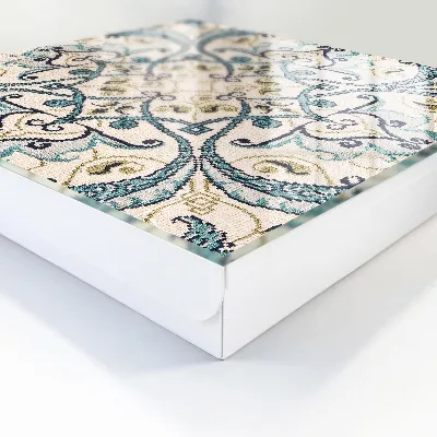 Caixa de chaves Ornamento turquesa