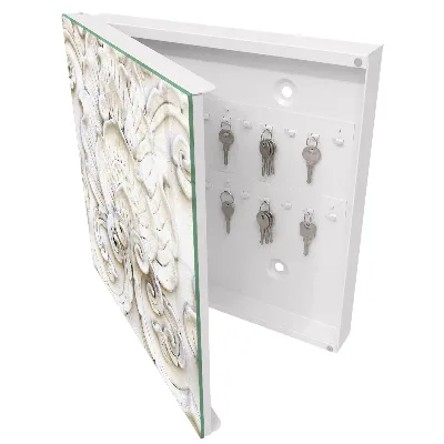 Caixa para chaves Ornamentos florais