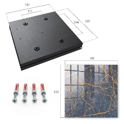 Caixa de chaves Linhas decorativas