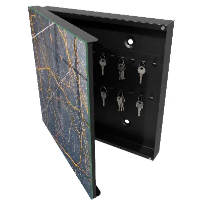 Caixa de chaves Linhas decorativas