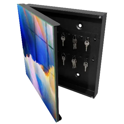 Caixa para guardar chaves Explosão de cores