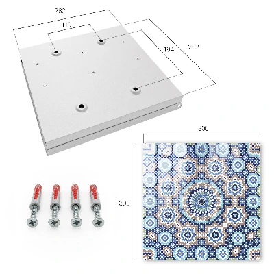 Caixa de chaves Mosaico oriental