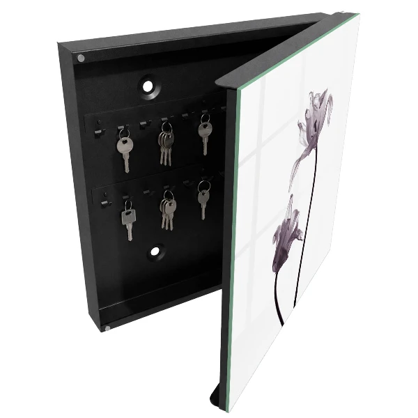 Caixa para chaves Flores minimalistas