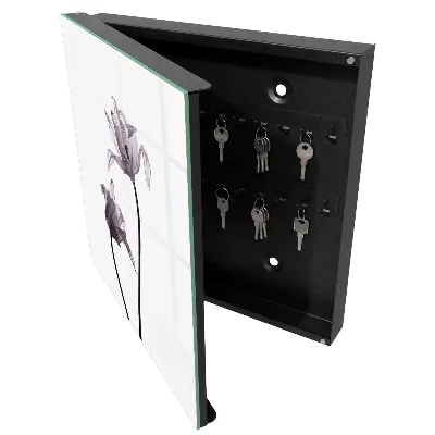 Caixa para chaves Flores minimalistas