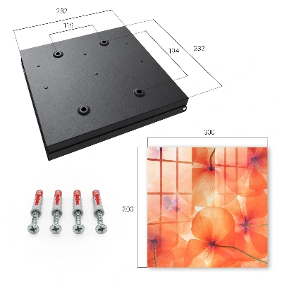 Caixa de chaves Êxtase Floral