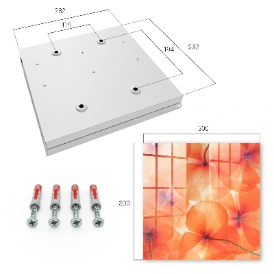 Caixa de chaves Êxtase Floral
