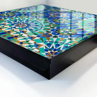 Caixa para chaves Mosaico geométrico