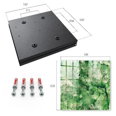 Caixa para chaves Caos verde