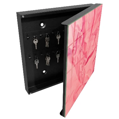 Caixa para chaves Textura rosa
