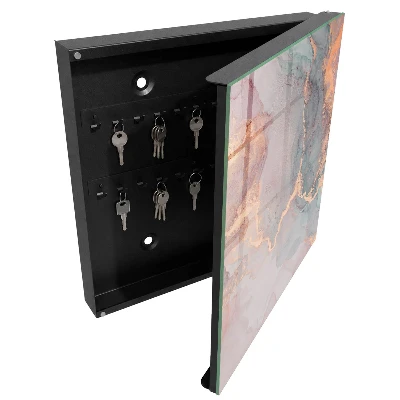 Caixa para chaves com design de elegância discreta