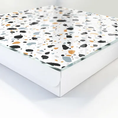 Caixa para chaves Padrão terrazzo
