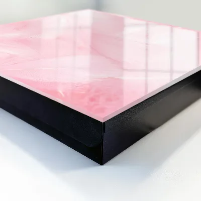 Caixa para chaves Penas cor-de-rosa