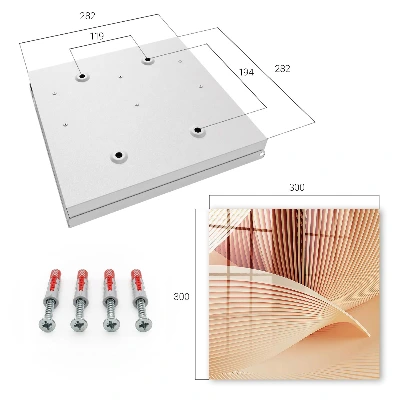 Caixa para chaves Ondas abstratas