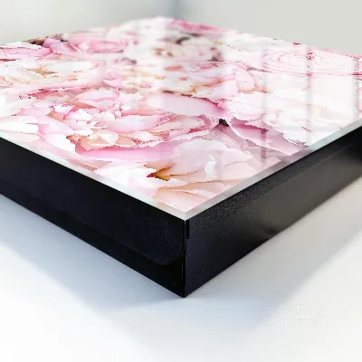 Caixa para guardar chaves Flores em tons pastel
