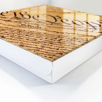 Caixa para chaves Documento antigo