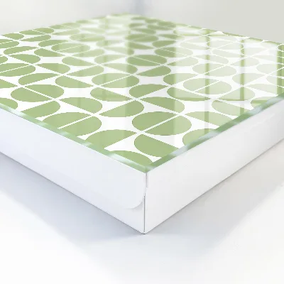 Caixa para chaves Geometria verde