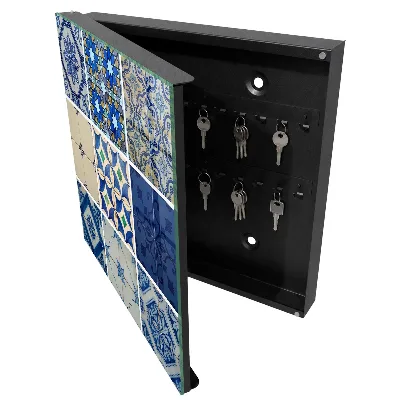 Caixa para chaves Azulejos