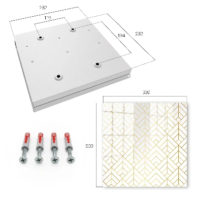 Caixa para chaves Geometria elegante
