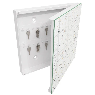 Caixa para guardar chaves Terrazzo brilhante
