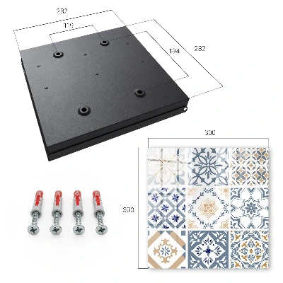 Caixa para chaves Padrões de azulejos