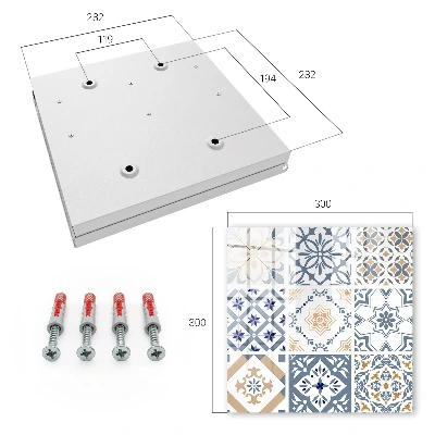 Caixa para chaves Padrões de azulejos