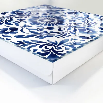 Caixa de chaves Ornamento floral