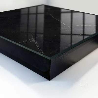 Caixa de chaves Mármore preto