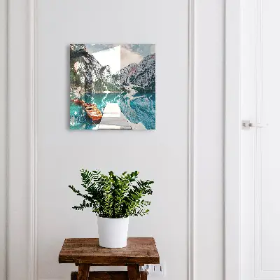 Caixa para chaves Paisagem montanhosa