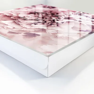 Caixa para guardar chaves Flor rosa