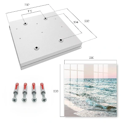 Caixa para chaves Ondas do mar
