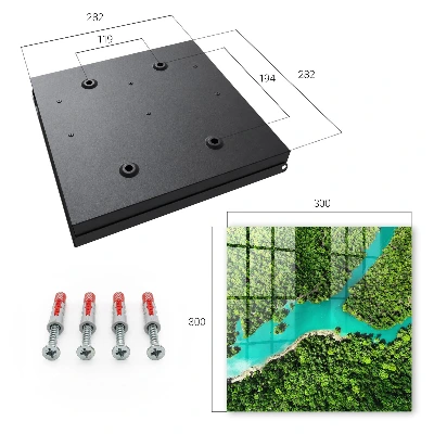 Caixa para chaves Paraíso verde