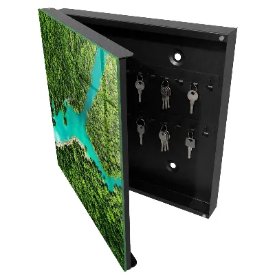 Caixa para chaves Paraíso verde