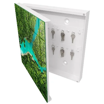 Caixa para chaves Paraíso verde
