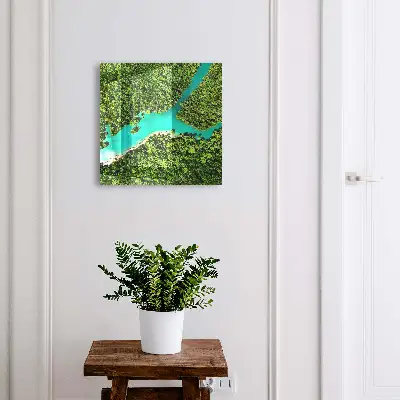 Caixa para chaves Paraíso verde