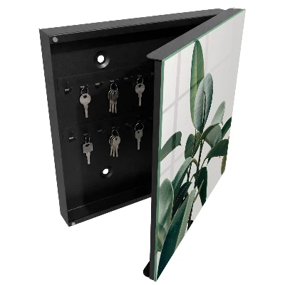 Caixa para guardar chaves Folhas de Ficus