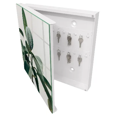 Caixa para guardar chaves Folhas de Ficus