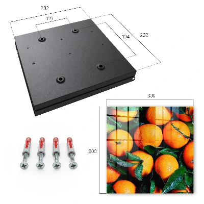 Caixa de chaves Frutas frescas