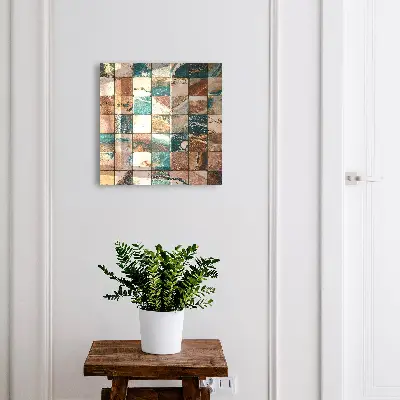 Caixa para guardar chaves Mosaico tonal