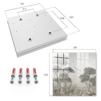 Caixa de chaves Natureza sensual