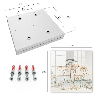 Caixa para guardar chaves Paisagem japonesa