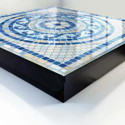 Caixa de chaves Mosaico geométrico