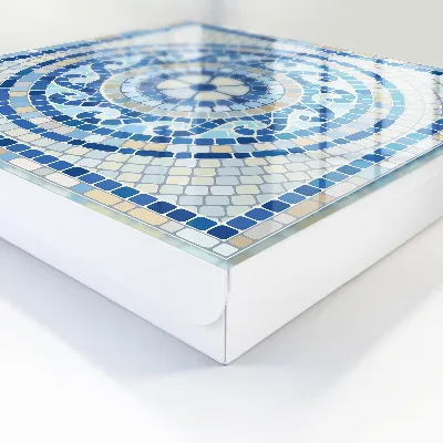 Caixa de chaves Mosaico geométrico
