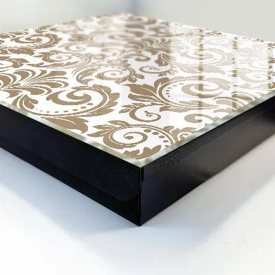 Caixa para chaves Ornamento floral